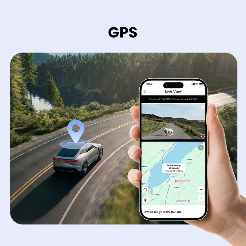 DDPAI Dash Cam Z50 Pro 4K Car DVR Night Vision 5GHz Wi-Fi GPS ADAS 24h Parking Mode Support Front and Rear Camera — image 7