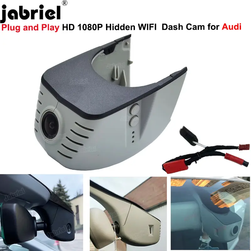 Plug and Play Car DVR for Audi a3 8v 8p a4 b8 b9 a5 a6 c7 a7 a8 Dash Cam Camera for Audi q3 q5 q7 q8 q2 tt rs s3 s4 s5 s — view 1