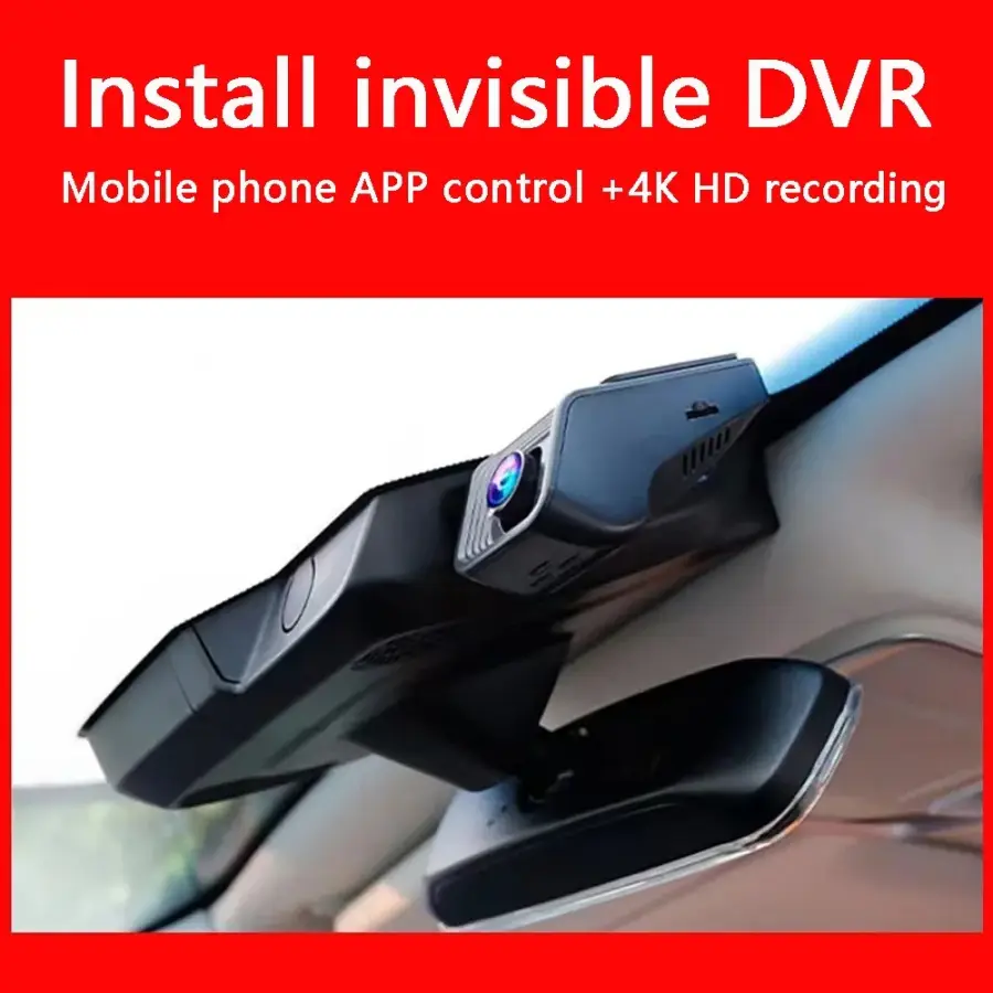 4K 2160P WiFi Car DVR Dash Cam Camera 2K 1600P 24H Parking Monitor APP Control Car Driving Video Recorder for All Cars — image 4