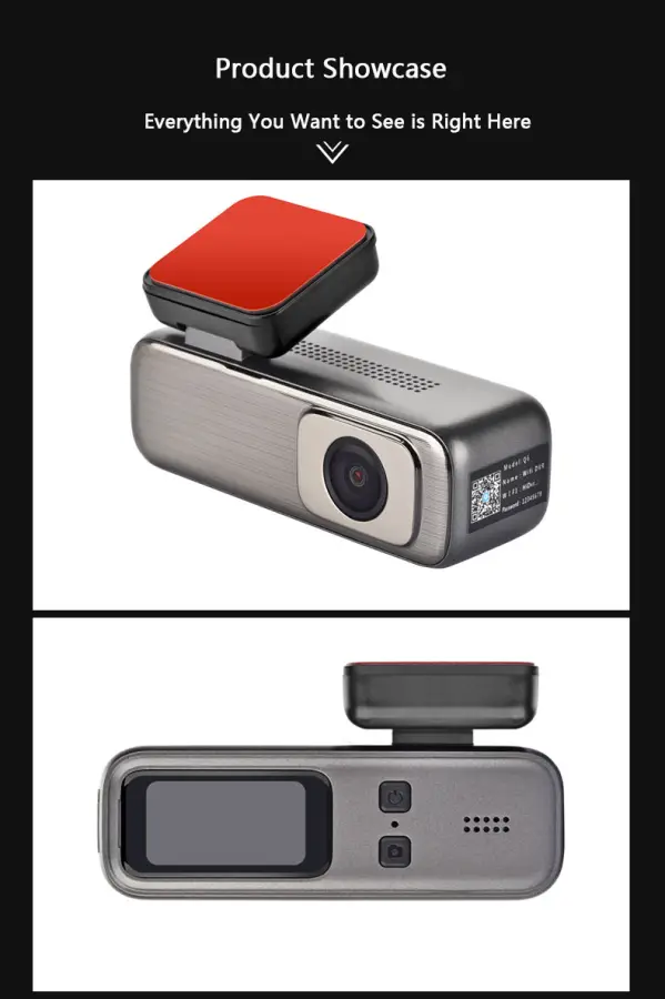 New 2026 Q6 4K Dual Lens Dash Cam Front 4K+Rear 1080P Car DVR HDR Driving Recorder Supercapacitor WiFi 24H Parking Monitor — image 7