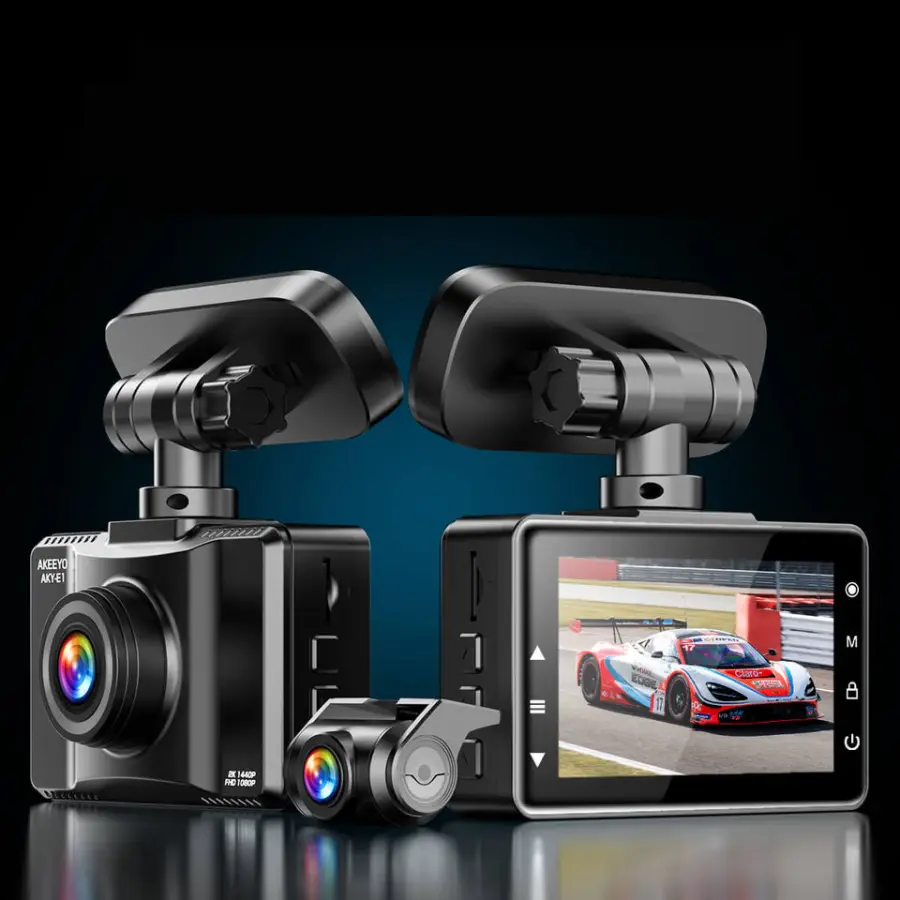 AKEEYO 4k the New Car Video Hd Recorder Camera Dash Cam 3 Channel Portable Dash Cam — image 6