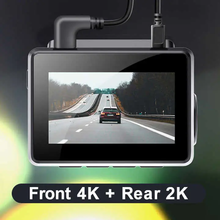 AKEEYO 4k the New Car Video Hd Recorder Camera Dash Cam 3 Channel Portable Dash Cam — image 7