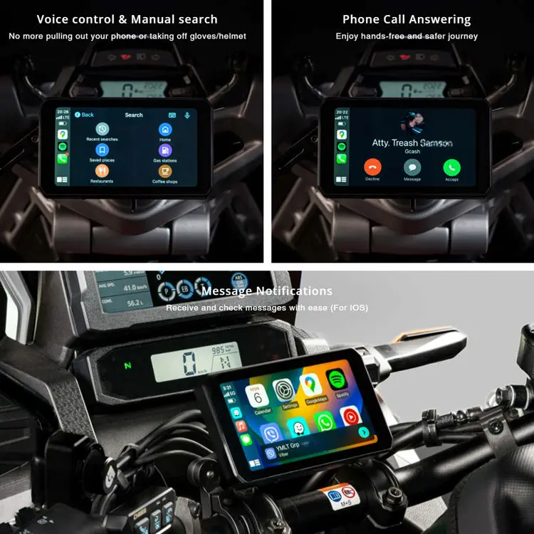 CHIGEE Full Hd Car Black Box 1920x1080 30fps Dashboard Mini Motorcycle Dvr Dual Camera — image 7