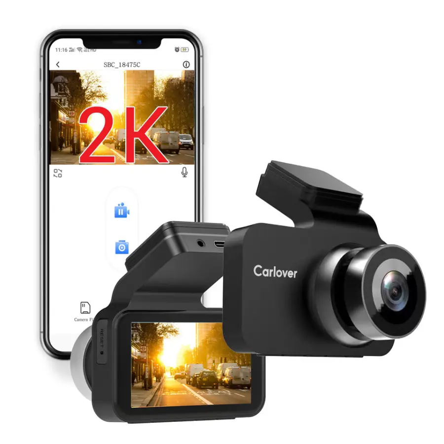 Super September Best-selling 3-inch Dash Cam 2K HD Car Camera DVR Video Recorder WiFi Dashcam — view 2