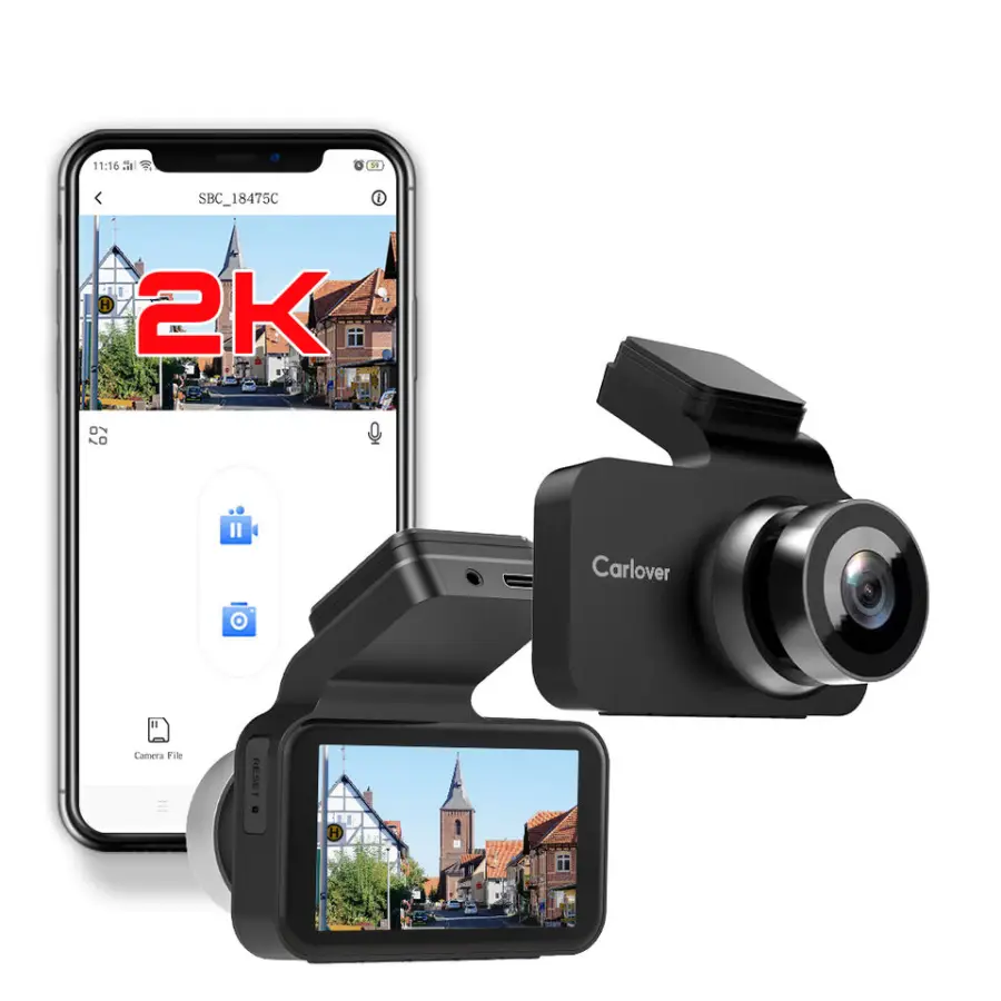 Super September Best-selling 3-inch Dash Cam 2K HD Car Camera DVR Video Recorder WiFi Dashcam — view 3