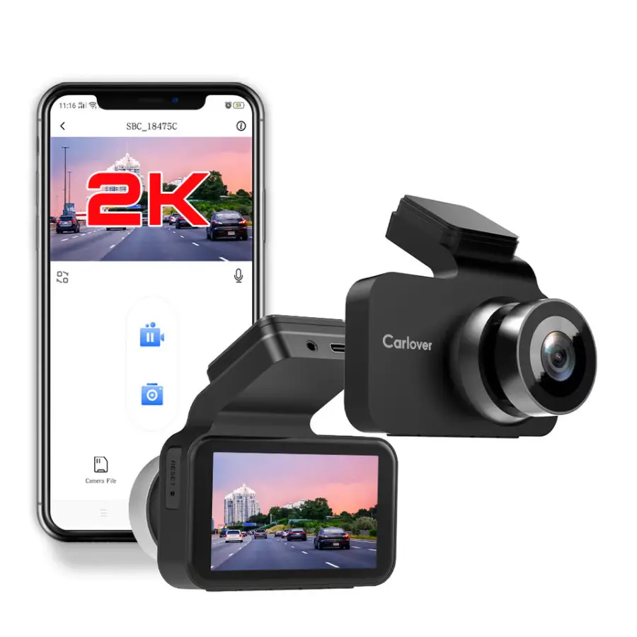 Super September Best-selling 3-inch Dash Cam 2K HD Car Camera DVR Video Recorder WiFi Dashcam — view 4