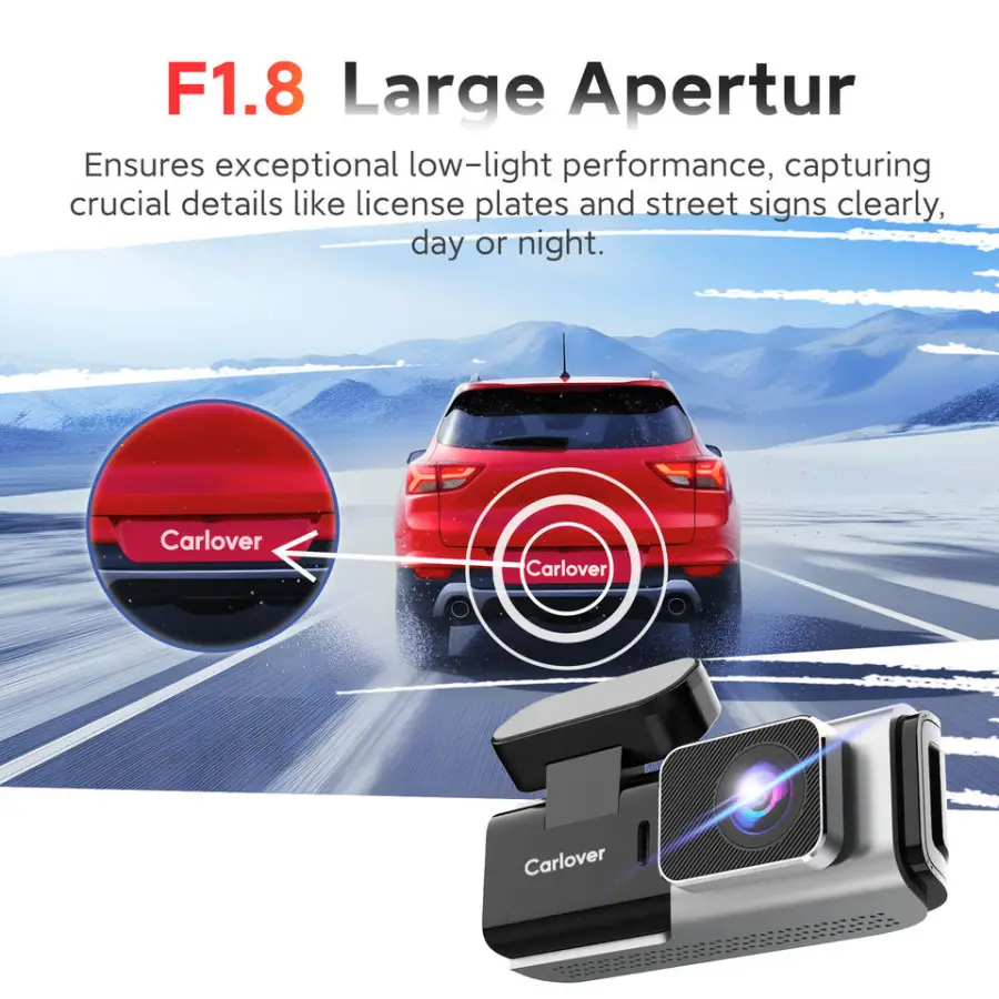 Car DashCam 4k WIFI Dual Lens Car Dash Cam 4k Front and Rear Dash Camera Dash Cam Front and Rear 4k Dash Camera for Cars — image 5