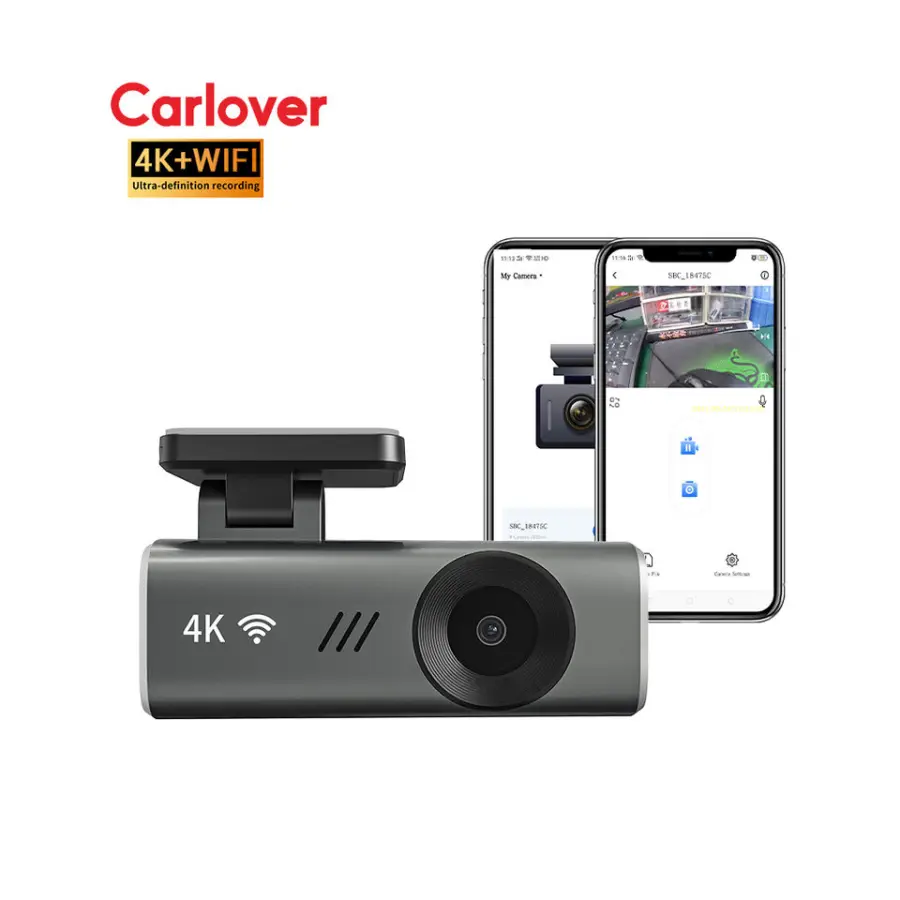 Private Model OEM Hidden Car Dash Cam Super Night Vision 4K Car Camera Loop Recording Wifi Dash Cam — view 1
