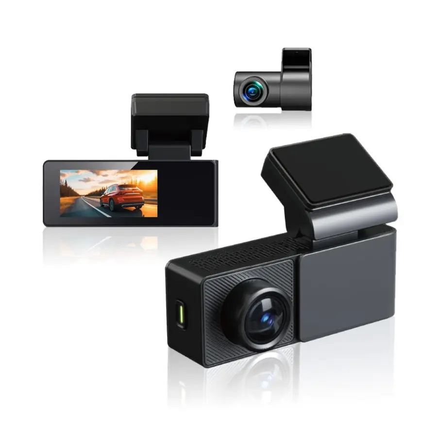 Carlover 1.97-Inch IPS Dual Lens Car Dash Camera 2.4GHz WIFI 4K Night Vision Loop Recording Front/Rear 1 Year Warranty for Cars — image 4