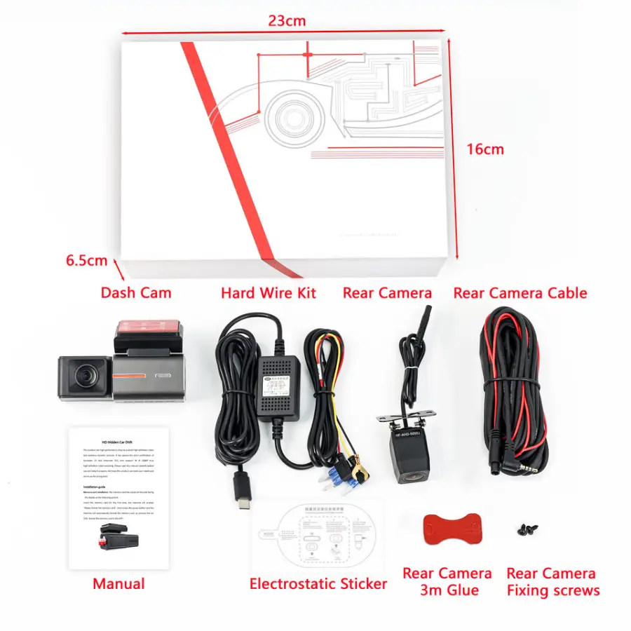 Carlover Dashcam 4K WiFi Car Dvr Dashboard Camera Driving Recorder Dash Cam — image 7