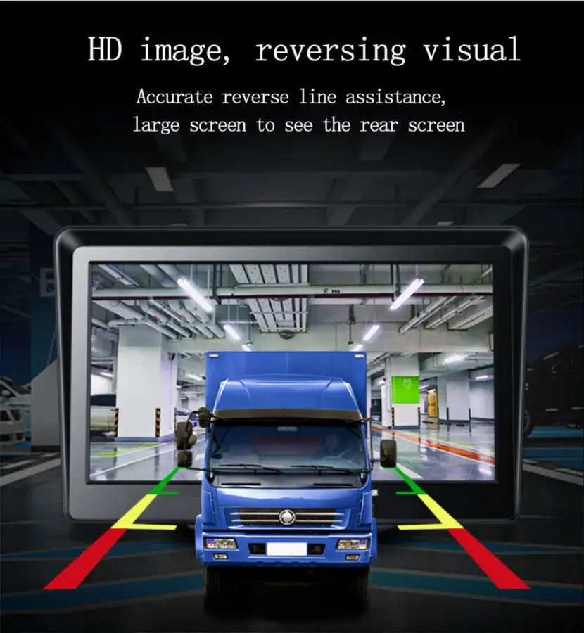 Carlover Oem 10.1inch 4 Cams 360 Degree Bird View Truck Cam with AHD 720P Recording Camer Truck Video Recorder — image 4