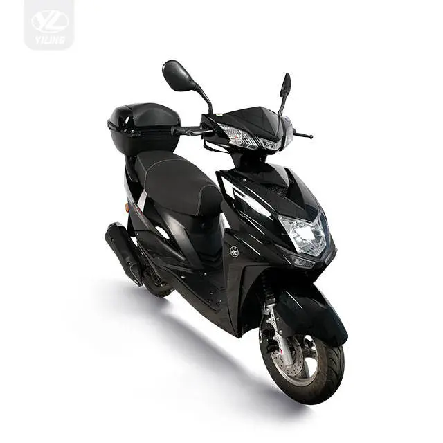 High Quality New Style Street Legal Classic 2 Wheels Euro5 125cc Gasoline Scooter — image 3