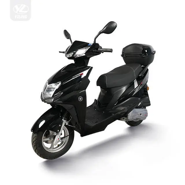 High Quality New Style Street Legal Classic 2 Wheels Euro5 125cc Gasoline Scooter — image 5