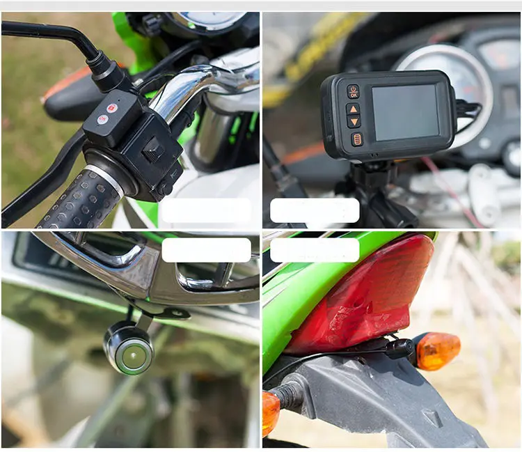 Carlover Dual Lens Motorbike Dash Cam 2 Inch Waterproof Motorcycle Video Recorder Accessory for Motorcycles — image 6
