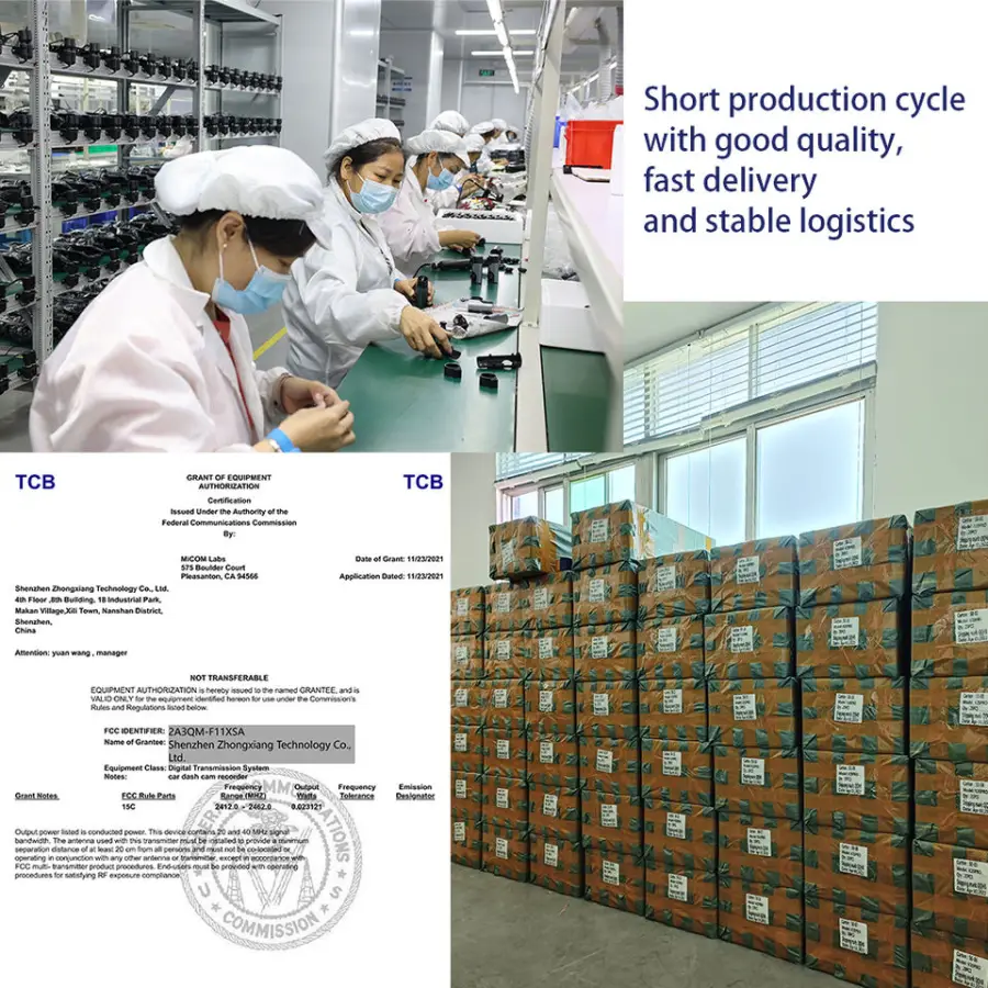 Carlover OEM 4K Car Rearview Mirror DashCam With ADAS BSD 10 Inch Parking Monitor Night Vision Dash Cam — image 7