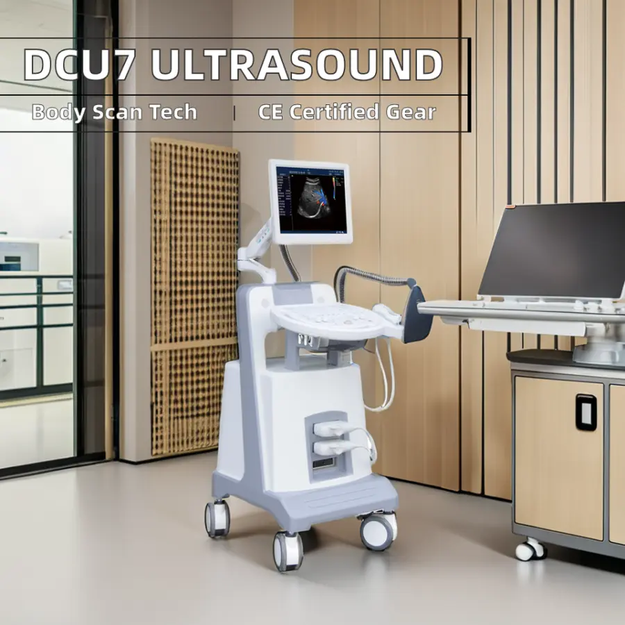 DCU7 Electric Diagnostic Ultrasound Scanner Machine Mainly Used for Abdominal, Gynecology, Obstetrics Department, Cardiology — image 4