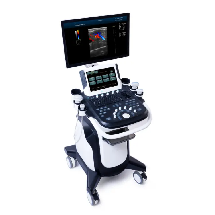 Hospital Color Doppler Ultrasound Scanner Electric Equipment for Human Use Made of Metal and Plastic — image 7
