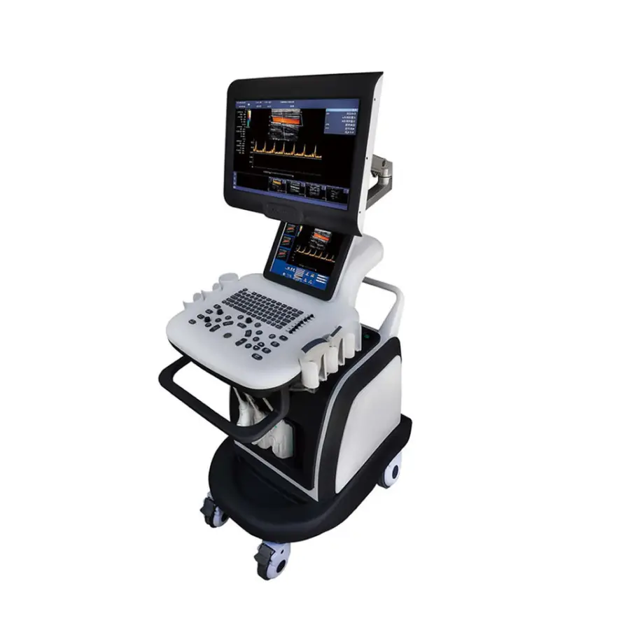 Factory Wholesale 4D Color Ultrasound Machine Portable Doppler Echo Device for Obstetrics and Cardiology Electric Power — view 3