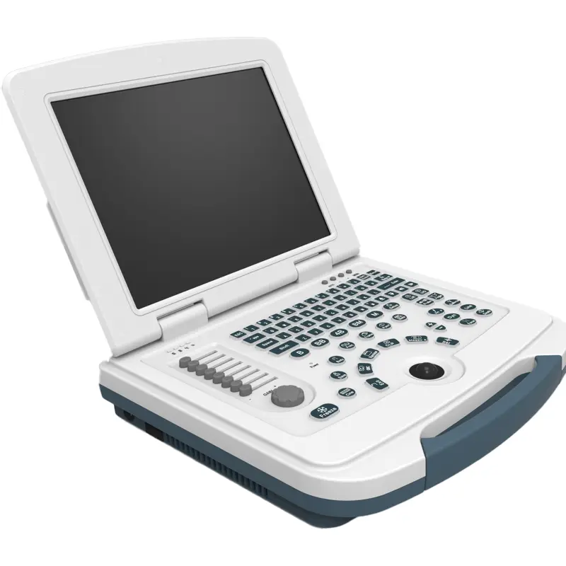 Portable Electric Black and White Medical Ultrasound Machine with 12.1inch Monitor and 12 Months Warranty — view 1