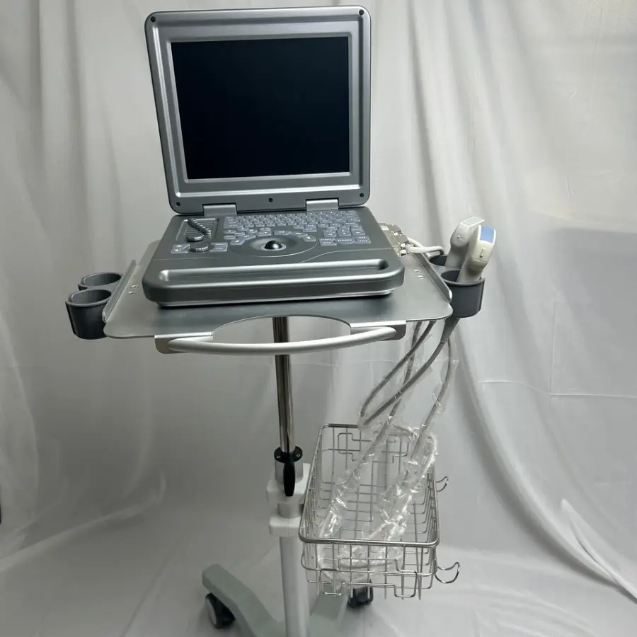 12 Inch LED Screen Electric Laptop Ultrasound Machine Digital B/W Ultrasonic Diagnostic Imaging System for Veterinary Monitoring — image 5