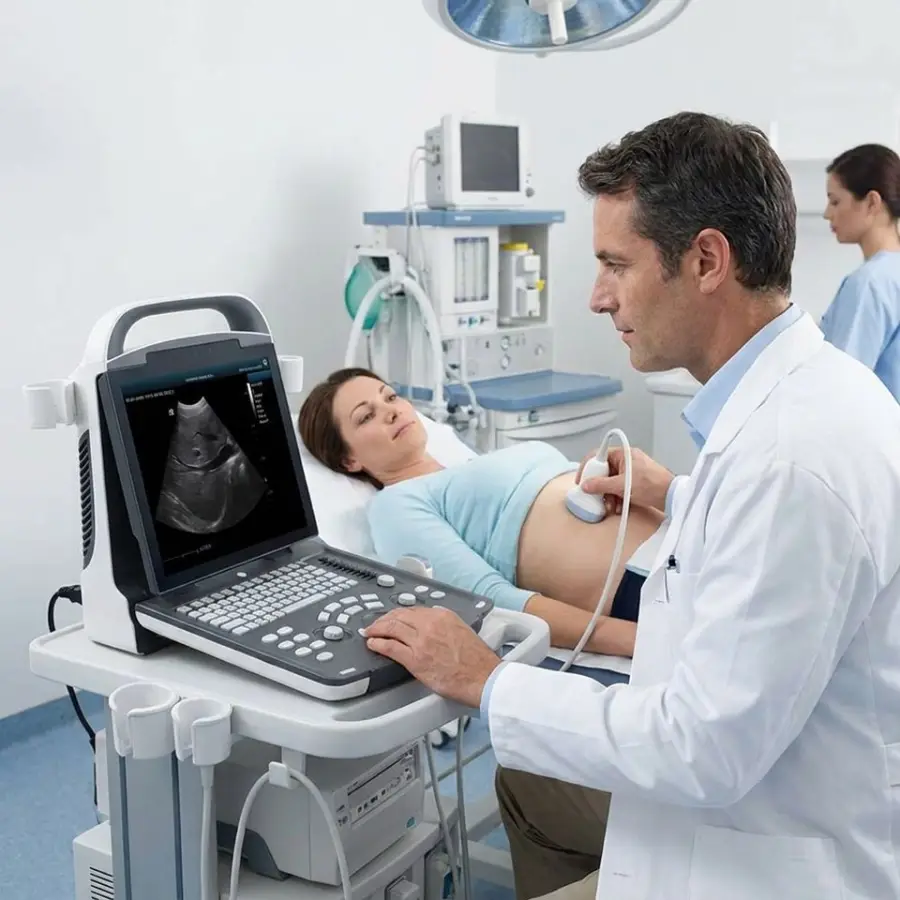 UMY DP-10 Digital Ultrasonic Diagnostic Imaging System Powerful B/W System Ultrasound Machine With Full Screen — image 6
