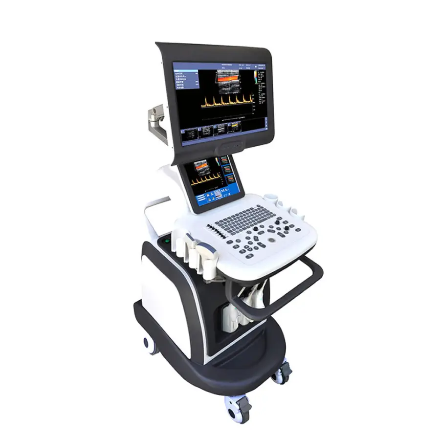 Hospital Medical Color Ultrasound Scanner Machine with 3 Convex Probes Superior Imaging Equipment — image 4
