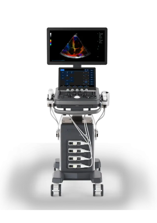 21.5-Inch Touch Screen High-End 4D Color Ultrasound Diagnostic System 4 Probe Dicom 3.0 for Hospital Use — view 2