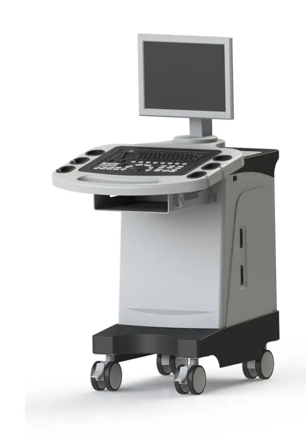 UMUS032 Low Price Trolley Color Ultrasound Machine Color Doppler Ultrasound with Probes Used in Clinic and Hospital — image 2