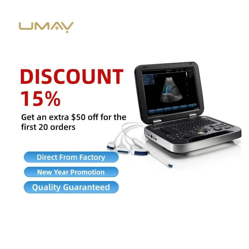 15 Inch HD LED Display Portable Ultrasound Machine Sen Factory Direct Sale Reasonable Price — image 3