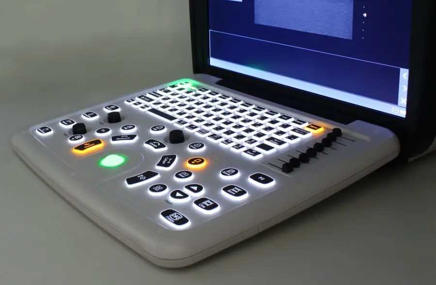 Human Use Portable Ultrasound Color Doppler Ultrasound Machine with Convex and Linear Probe for Clinic — view 5