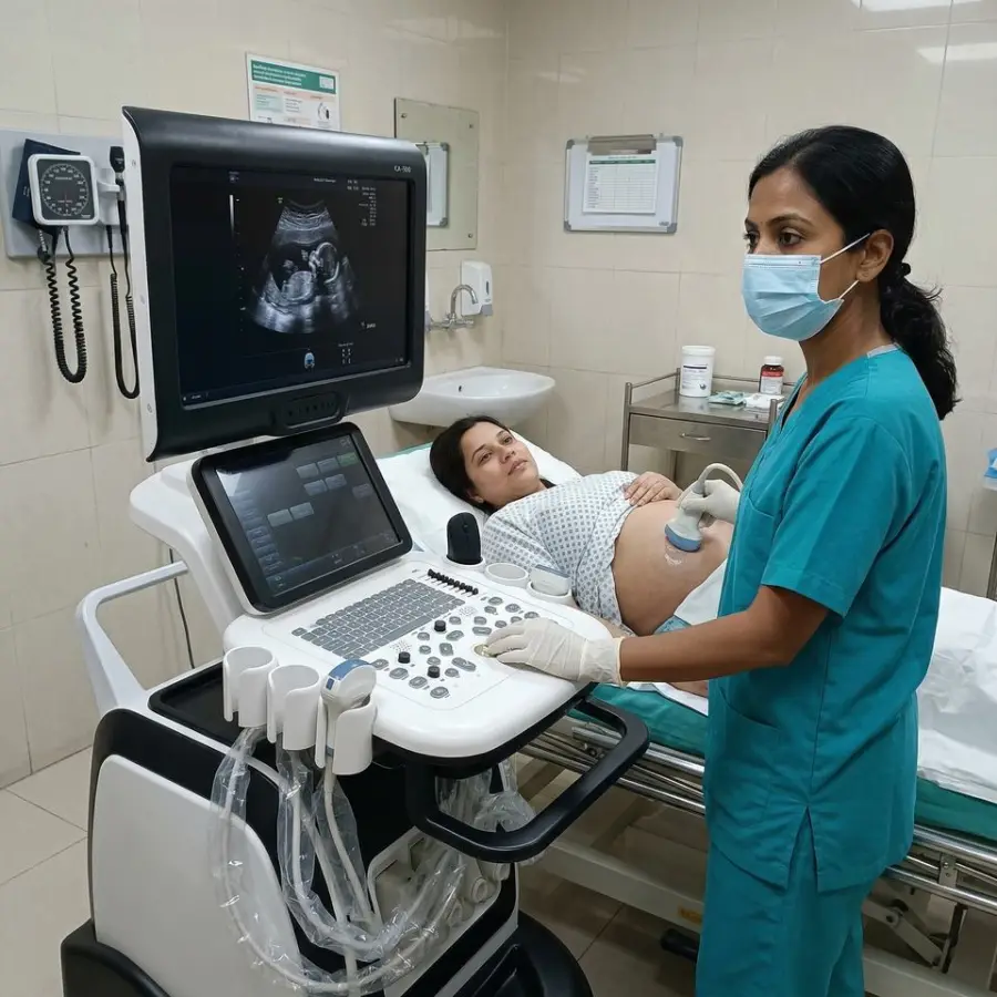 Hospital Medical Color Ultrasound Scanner Machine with 3 Convex Probes Superior Imaging Equipment Medical Ecografo Instruments — image 7