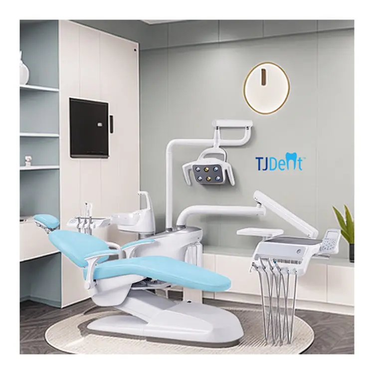 American Type Latest Hot Sale Dental Chair Unit Equipment for Hospitals and Clinics Dental Unit — view 1