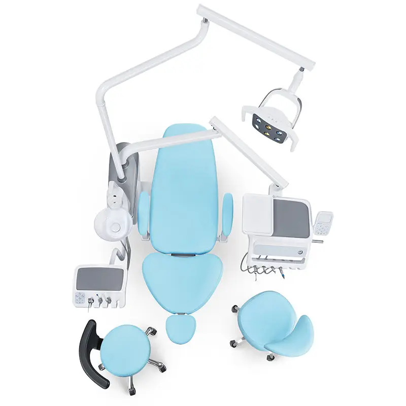 American Type Latest Hot Sale Dental Chair Unit Equipment for Hospitals and Clinics Dental Unit — image 6