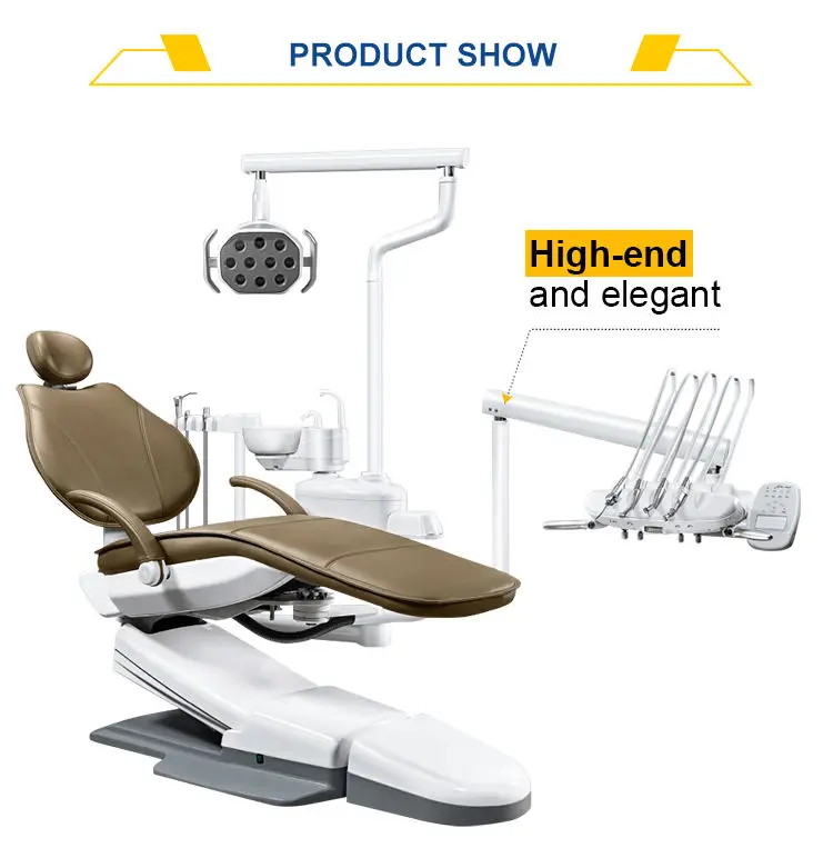 Brand High-quality Electric Dental Chair Designed for Left-handed Americans Featuring Integrated Spittoon and CE Certification — image 5