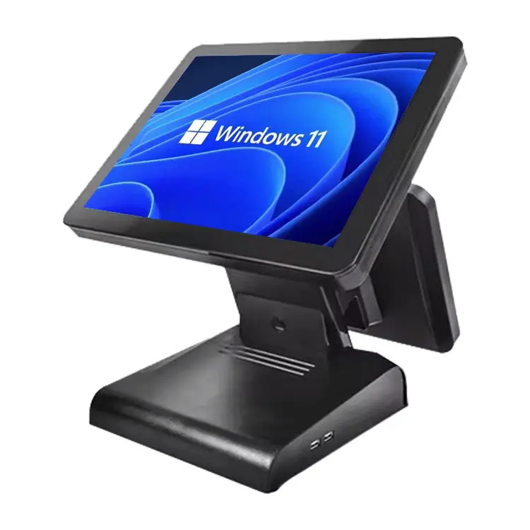 Factory Manufacturer Supplier 15.6-Inch Touch Screen POS System All-in-One Windows 10/11 Cash Register Terminal — image 5