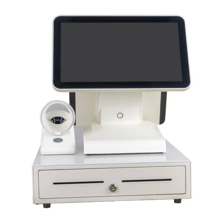 Factory Manufacturer Supplier 15.6-Inch Touch Screen POS System All-in-One Windows 10/11 Cash Register Terminal — image 6