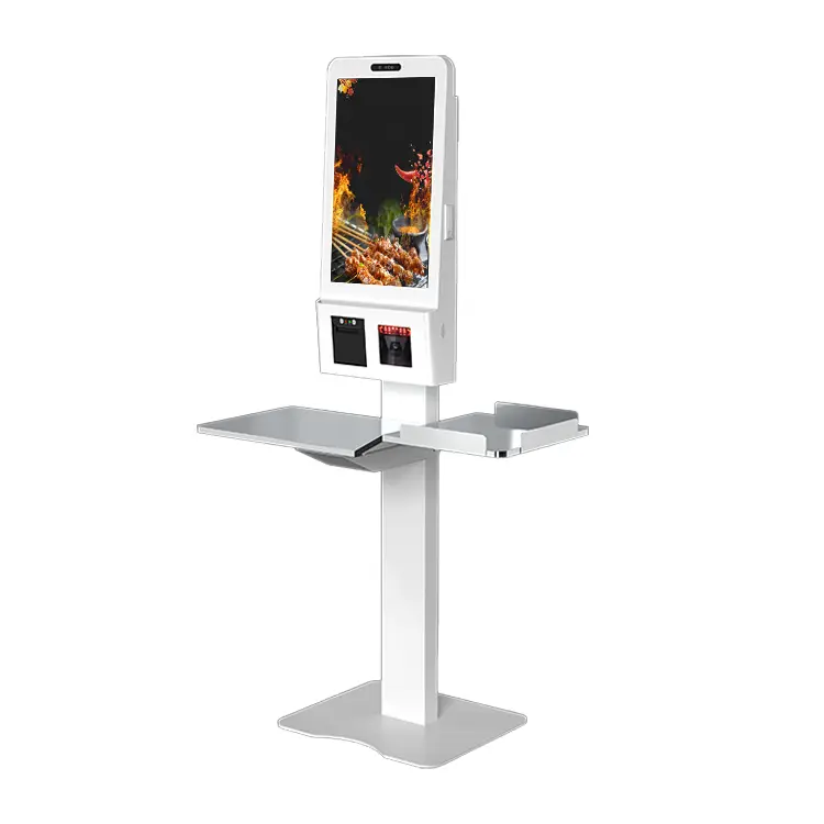 21.5 Inch Android/Windows OS Self-Service Payment Kiosk Machine Hotel Supermarket POS Vending Kiosk — view 6