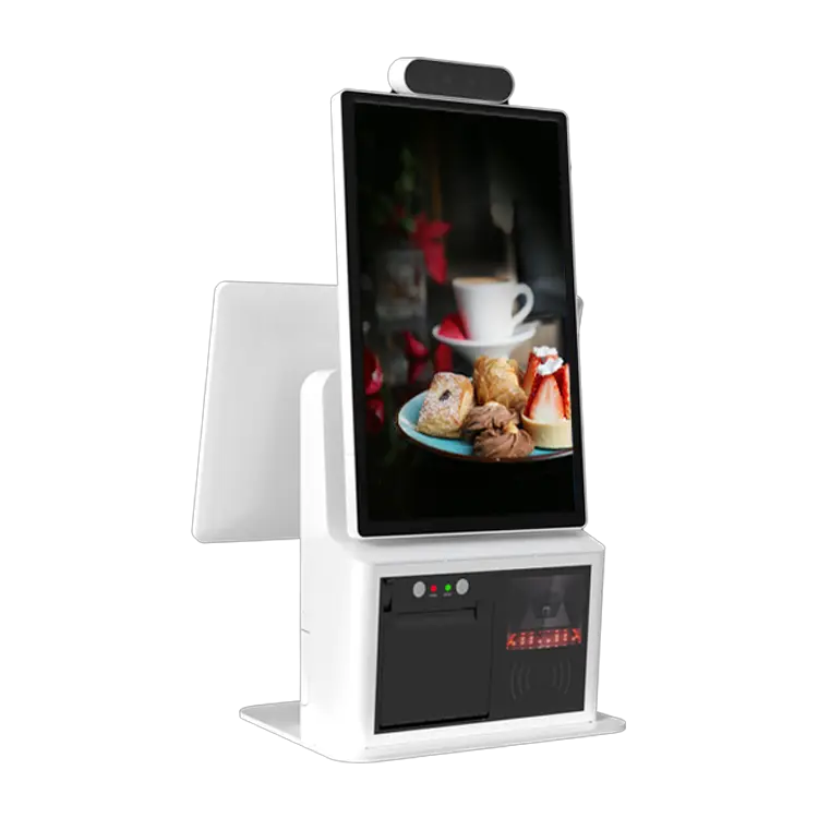 VPOS K1 Windows/Android Touch Screen Restaurant Food Ordering Payment System Takeaway All-in-One POS Automatic Cashier Machine — image 7