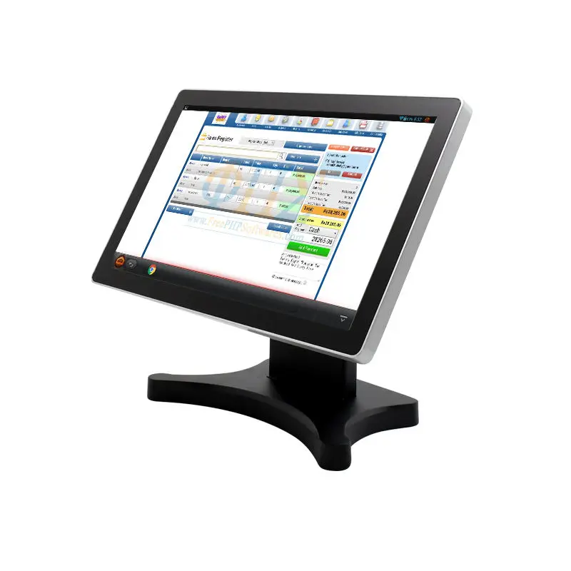 15.6" Industrial All in One Panel PC 10 Points Capacitive Touch Win/Linux POS Terminal for Supermarket Convenience Store — image 3