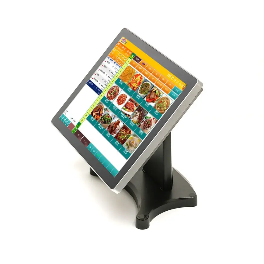 15 Inch Industrial Touch POS All in One 10-Point Capacitive Screen Cashier Terminal for Supermarket Convenience Store — image 3