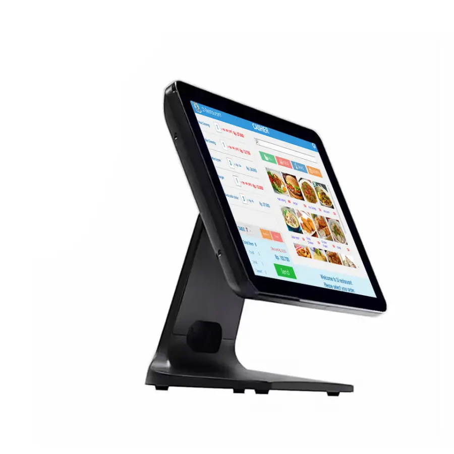 15.6 Inch Capacitive Touch Screen Ordering System Cashier Machine Pos System Terminal for Store — image 4
