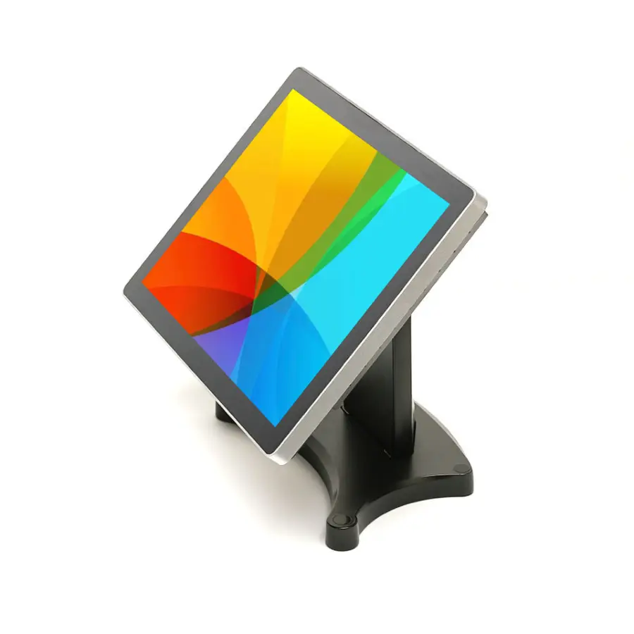 15" True Flat Touch POS Terminal I5-6200U Industrial Sharp Mitsubishi Screen for Retail Shop Restaurant Supermarket — image 4