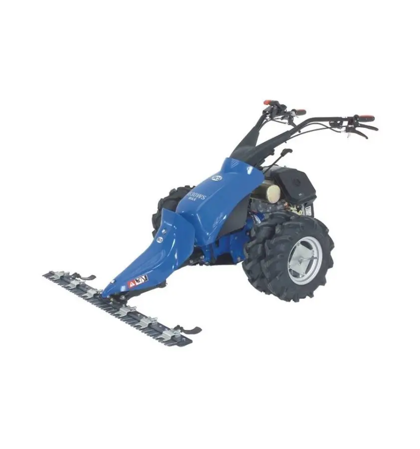 High Quality Italy Famous Brand BCS Two Wheel Tractor BCS Mini Power Tiller Implement LASER Cutter bar 155cm — view 2