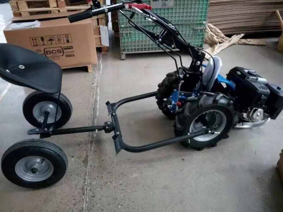 2026 New BCS Electric Rotary Cultivator Mini Power Tiller Implement Ridger with Engine & Gear — image 5