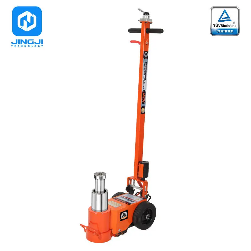 China Manufacturer 30-120 Ton Pneumatic Air Floor Jacks for Truck — view 3