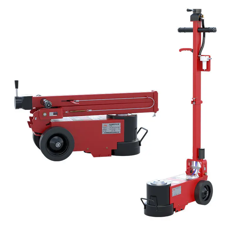 100ton Pneumatic Hydraulic Floor Jack for Truck Bus Repairing — view 2