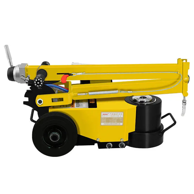40t/80t Two Telescopic Pneumatic Hydraulic Jack — view 3