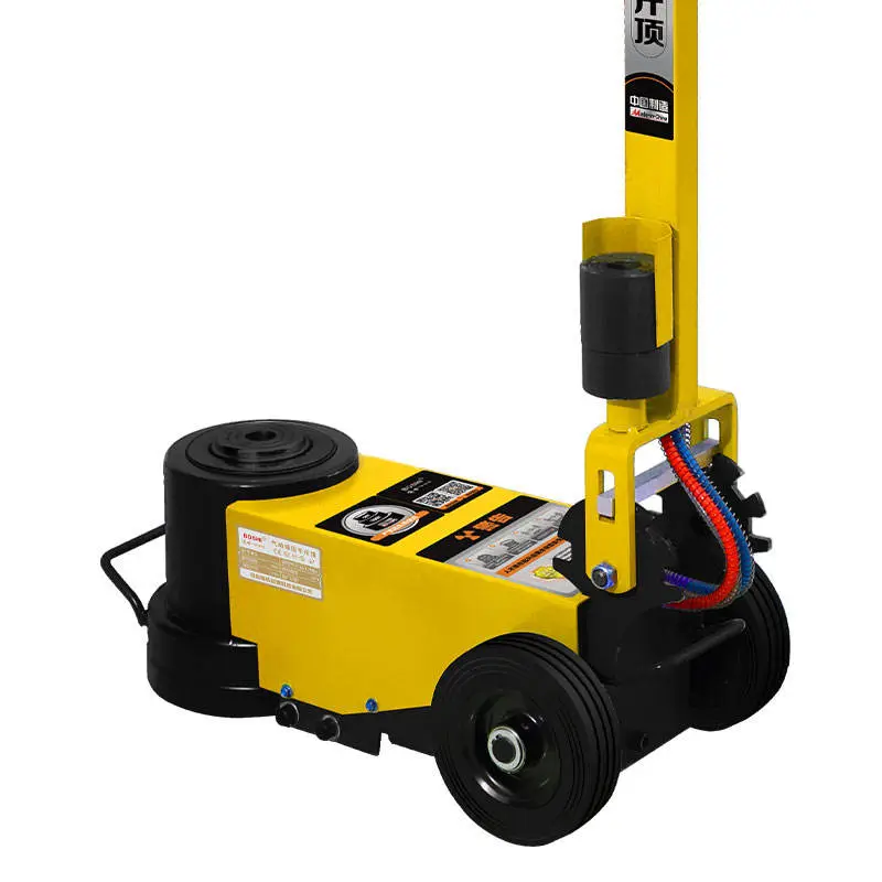40t/80t Two Telescopic Pneumatic Hydraulic Jack — view 4