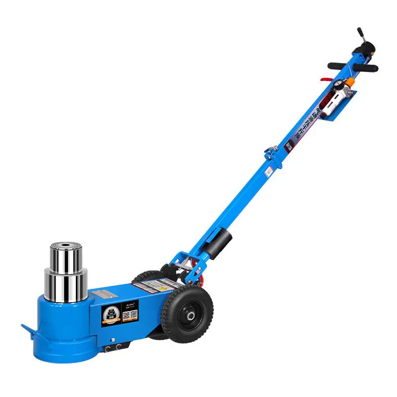 Two Stage 50t Air Hydraulic Floor Jack for Low Clearance Vehicles — view 1