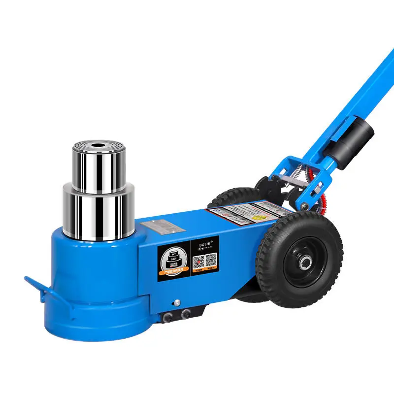 Two Stage 50t Air Hydraulic Floor Jack for Low Clearance Vehicles — view 2